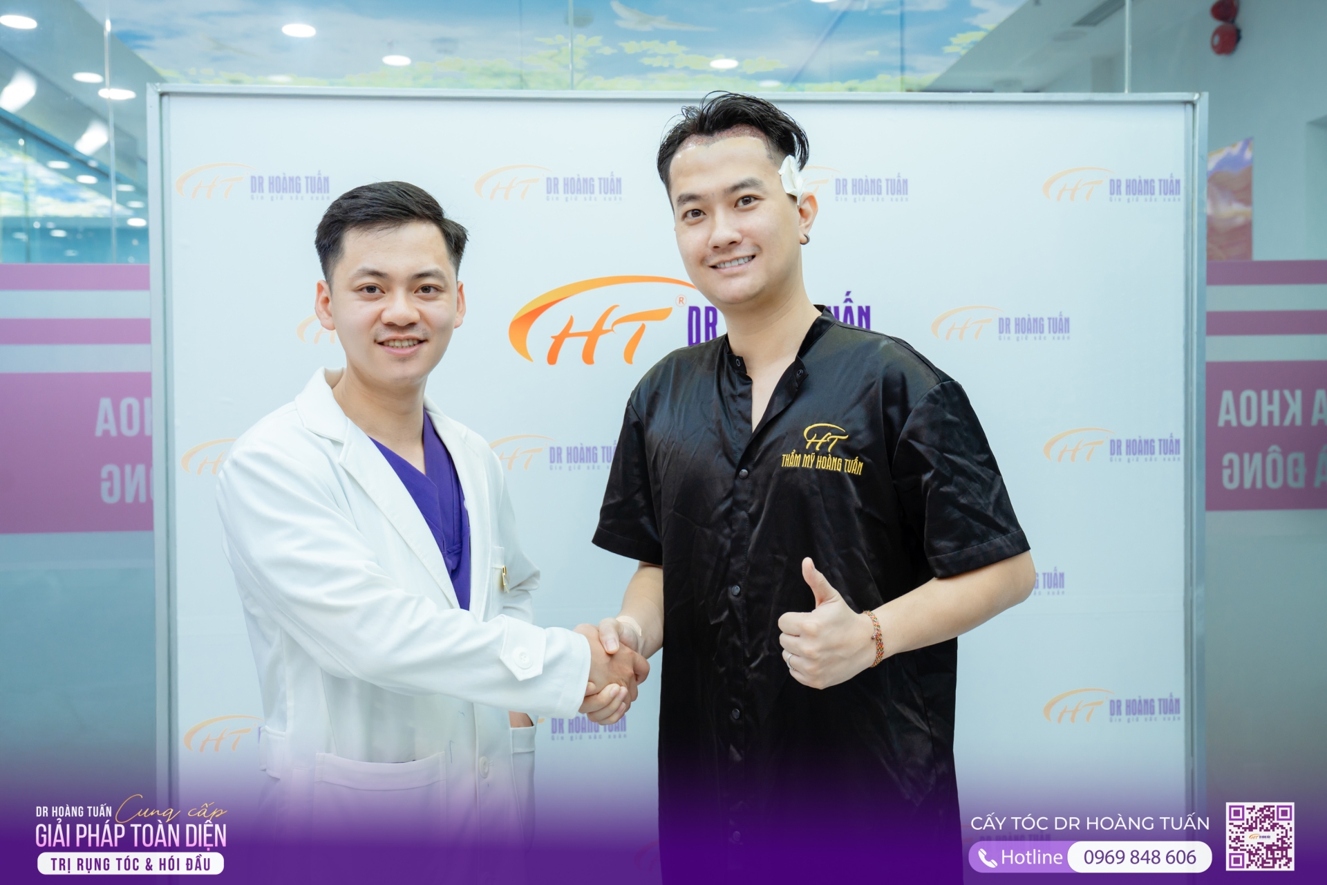 cấy tóc ở trán phạm anh tuấn